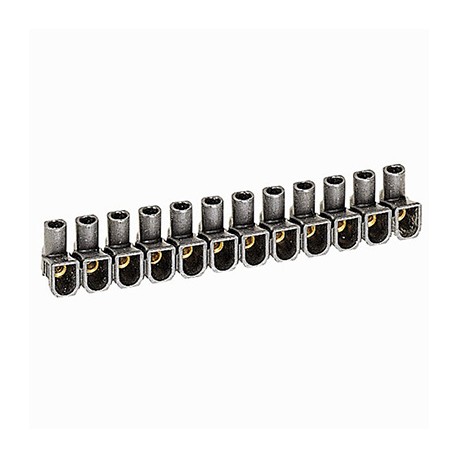 Barrettes de connexion Hypo - 12 éléments - 2,5mm2 - Noir