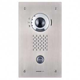 Platine vidéo encastrée IXDVFA - Synthèse vocale - IP65 - Façade Inox
