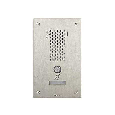 Platine encastrée IXSSAL - Synthèse vocale - Boucle magnétique - IP65 - Façade Inox
