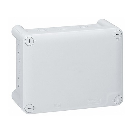 Boîte de dérivation Plexo IP55 - 24 entrées - Pour presse-étoupe - 220 x 170 mm - Gris