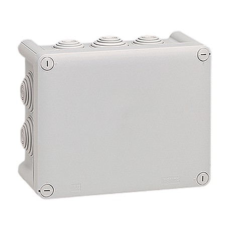 Boîte de dérivation Plexo IP55 - 24 entrées - 310 x 240 mm - Blanc