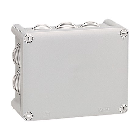 Boîte de dérivation Plexo IP55 - 24 entrées - 310 x 240 mm - Blanc