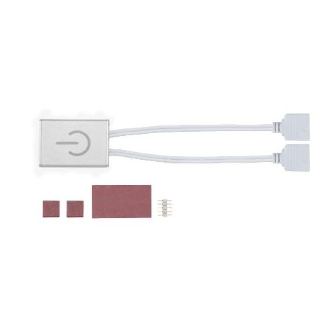 Commutateur tactile MaxLED - max.60W - Argent