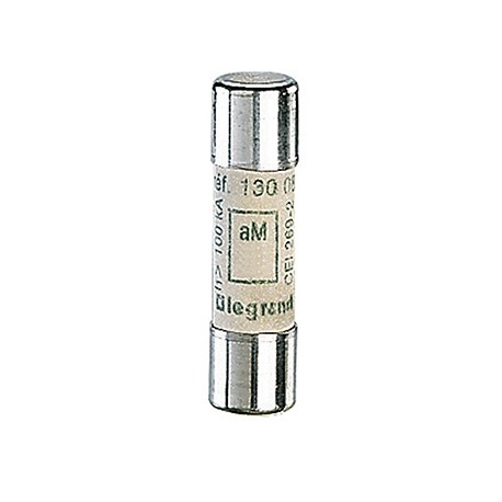 Cartouche industrielle cylindrique - Type aM - 22x58 - 125A - 400V - Sans percuteur