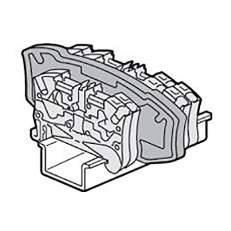 Cloison de séparation - Pour bloc de jonction Viking3 - Pas 5 ou 6mm - Gris