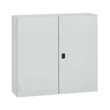 Coffret métal Atlantic - Carré - 1000x1000x300mm - IP55 - Gris clair