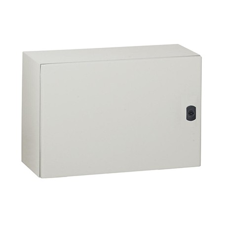 Coffret métal Atlantic - Horizontal - 300x400x200mm - IP66 - Gris clair