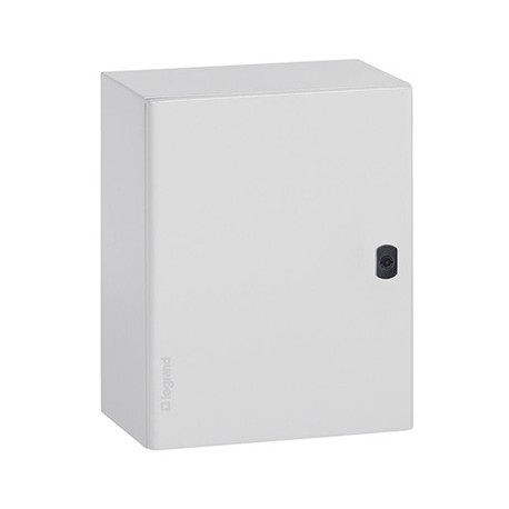 Coffret métal Atlantic - Vertical - 500x400x200mm - IP66 - Gris clair