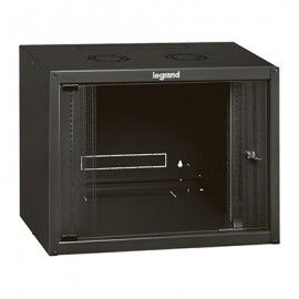 Coffret fixe Linkeo - 19” - Capacité 12U - 625x600x450mm - Livré monté - Anthracite
