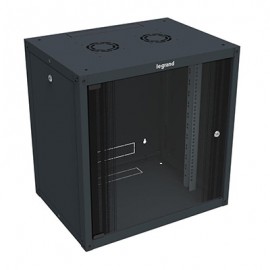 Coffret fixe Linkeo - 19” - Capacité 6U - 358x600x450mm - Livré monté - Anthracite