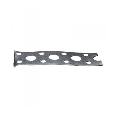 Bande perforée en acier galvanisé - 10m x 12mm