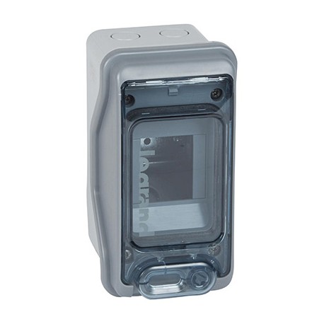Coffret Plexo³ - 2(+1) modules - IP65 - Gris