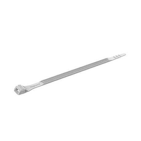 Boîte de 100 colliers Colson - Usage intérieur - 9 x 262 mm - Gris