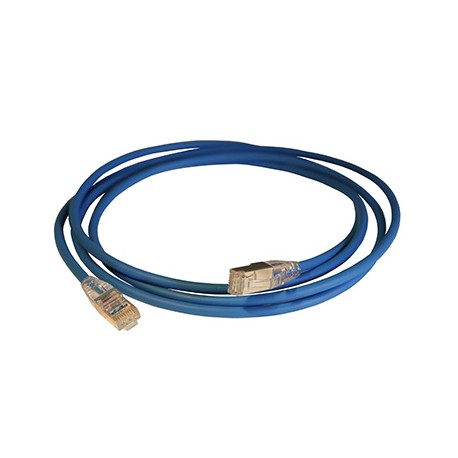 Cordon de brassage RJ45 - Cat.6 - F/UTP - 2m - Bleu