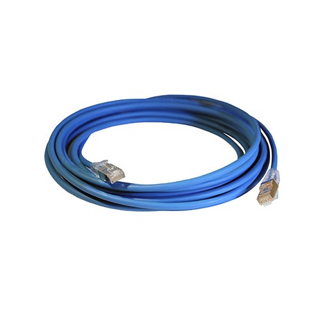 Cordon de brassage RJ45 - Cat.6 - F/UTP - 5m - Bleu