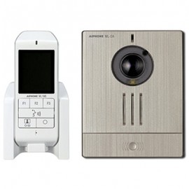 Kit carillon vidéo sans fil WL 11 - Moniteur écran 2.4” - Blanc/ Argent