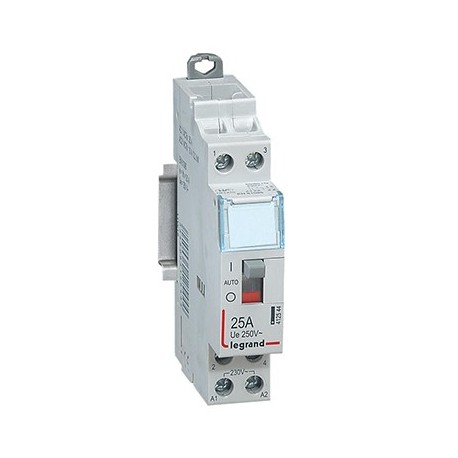 Contacteur de puissance CX³ bobine 230V~ - 2P 250V~ - 25A - contact 2F - 1 module