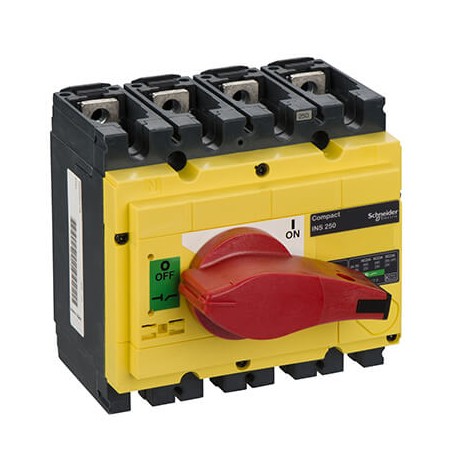 Interrupteur sectionneur Interpact INS250 - 4P - 250A - 690VCA