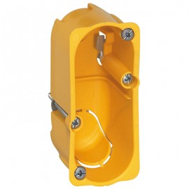 Boite monoposte Batibox 1 module pour cloison sèche pour Céliane et Mosaic - profondeur 40