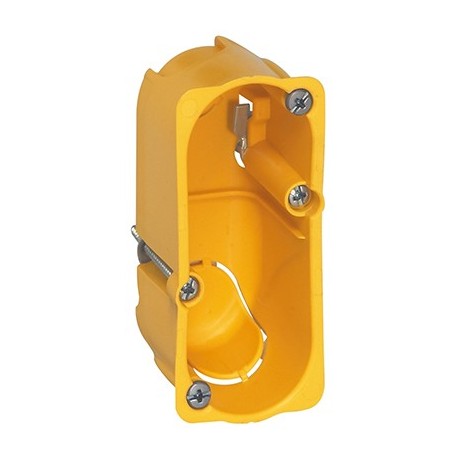 Boite monoposte Batibox 1 module pour cloison sèche pour Céliane et Mosaic - profondeur 40