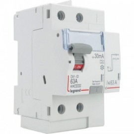 Interrupteur différentiel - 63A - 30mA - Type A - 230V - Vis/auto