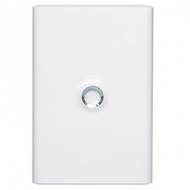 Porte blanche pour coffret Drivia 13 modules - 2 rangées
