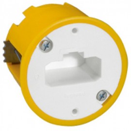 Boîte luminaire Batibox pour applique à bornes auto - cloison sèche profondeur 40 mm