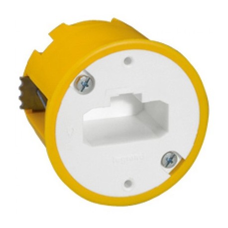 Boîte luminaire Batibox pour applique à bornes auto - cloison sèche profondeur 40 mm