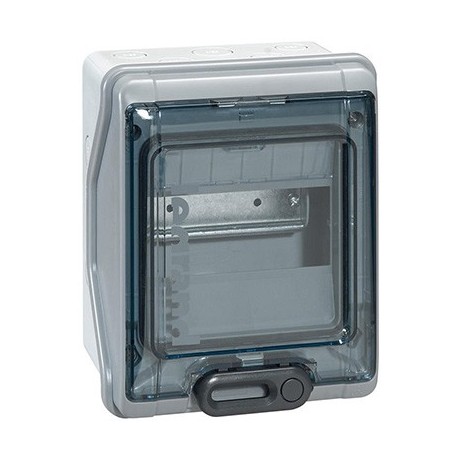 Coffret Plexo³ - 6 modules - IP65 - Gris