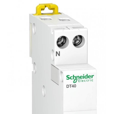 Disjoncteur Tétrapolaire Schneider Electric DT40 D40A - Référence A9N21079, Occasion Fonctionnel
