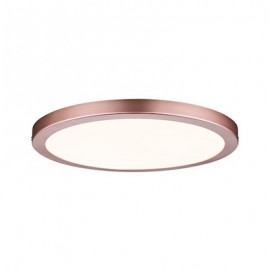 Plafonnier LED Atria - Rond - 24W - Or rose - Dimmable