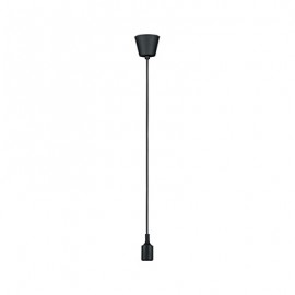 Suspension Neordic Ketil - E27 - 20W - Sans ampoule - Noir