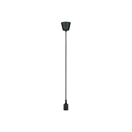 Suspension Neordic Ketil - E27 - 20W - Sans ampoule - Noir