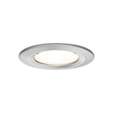 Spot encastré LED Nova - GU10 - Acier - 6,5W - 2700K - IP44 - Avec ampoule