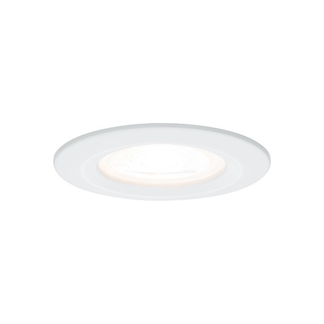 Spot encastré LED Nova - GU10 - Blanc - 6,5W - 2700K - IP44 - Avec ampoule