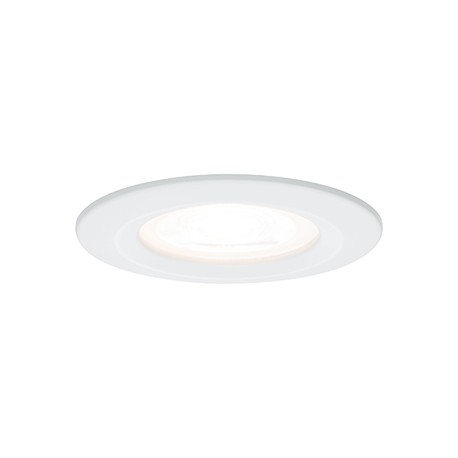 Spot encastré LED Nova - GU10 - Blanc - 6,5W - 2700K - IP44 - Avec ampoule