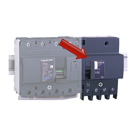 Bloc différentiel NG125 - 63A - 4P - Type AC - 300mA