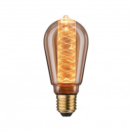 Ampoule spirale LED  Inner Glow - ø 64mm - E27 - 4W - 1800K - non dimmable