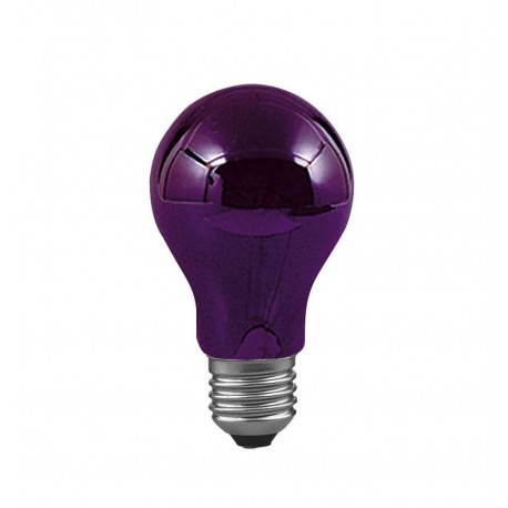 Ampoule incandescente STD - E27 - 75W - Dimmable - Lumière noire
