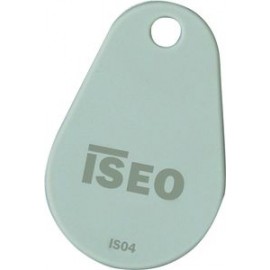 Badge usager Mifare - 4K - Format porte-clé - Numéro imprimé
