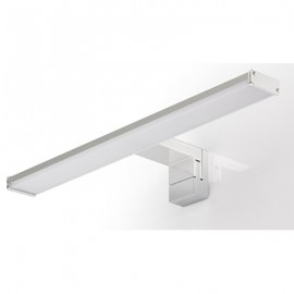 Applique murale Medio LED - 6W - 4000K - IP44 - Chrome - Avec ampoule