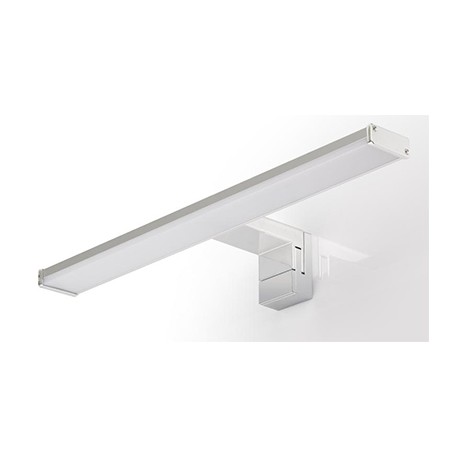 Applique murale Medio LED - 6W - 4000K - IP44 - Chrome - Avec ampoule
