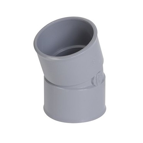 Raccord évacuation - Coude - Femelle/femelle - 20° - ø40mm