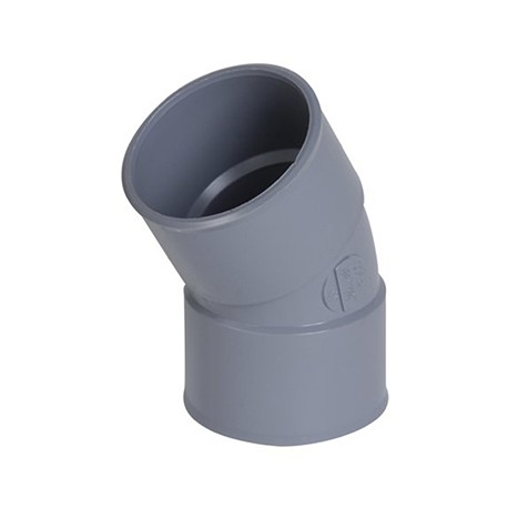 Raccord évacuation - Coude - Femelle/femelle - 30° - ø32mm