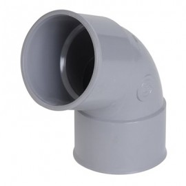 Raccord évacuation - Coude - Femelle/femelle - 67° - ø32mm
