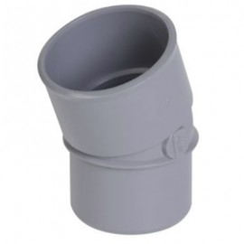 Raccord évacuation - Coude - Mâle/femelle - 20° - ø32mm