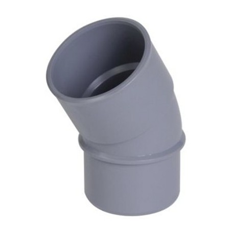 Raccord évacuation - Coude - Mâle/femelle - 30° - ø40mm