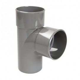 Raccord évacuation - Embranchement simple - Mâle/femelle - 87°30 - ø32mm
