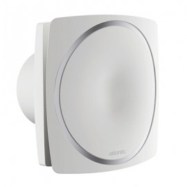 Extracteur permanent semi-automatique Curv Genius 100 T - WC et salle de bain - 20/50m3/h - 16 à 22db - Blanc