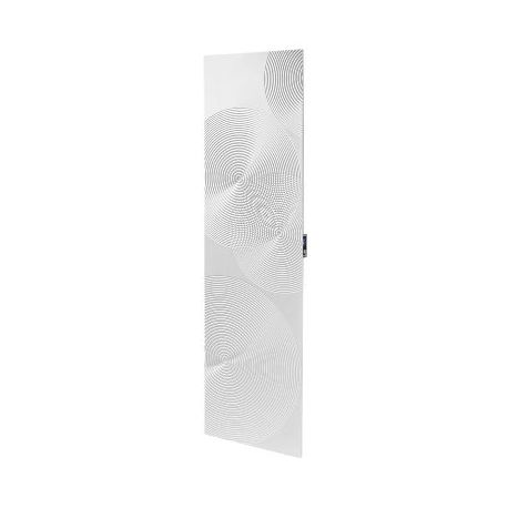 Radiateur électrique design Atlantic Irisium Serenity connecté - Blanc - Vertical - 1000W
